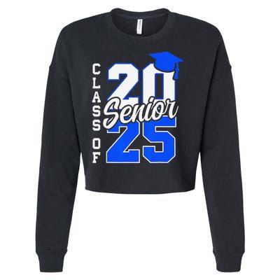 Class Of 2025 Senior 2025 Graduation 2025 Back To School Cropped Pullover Crew