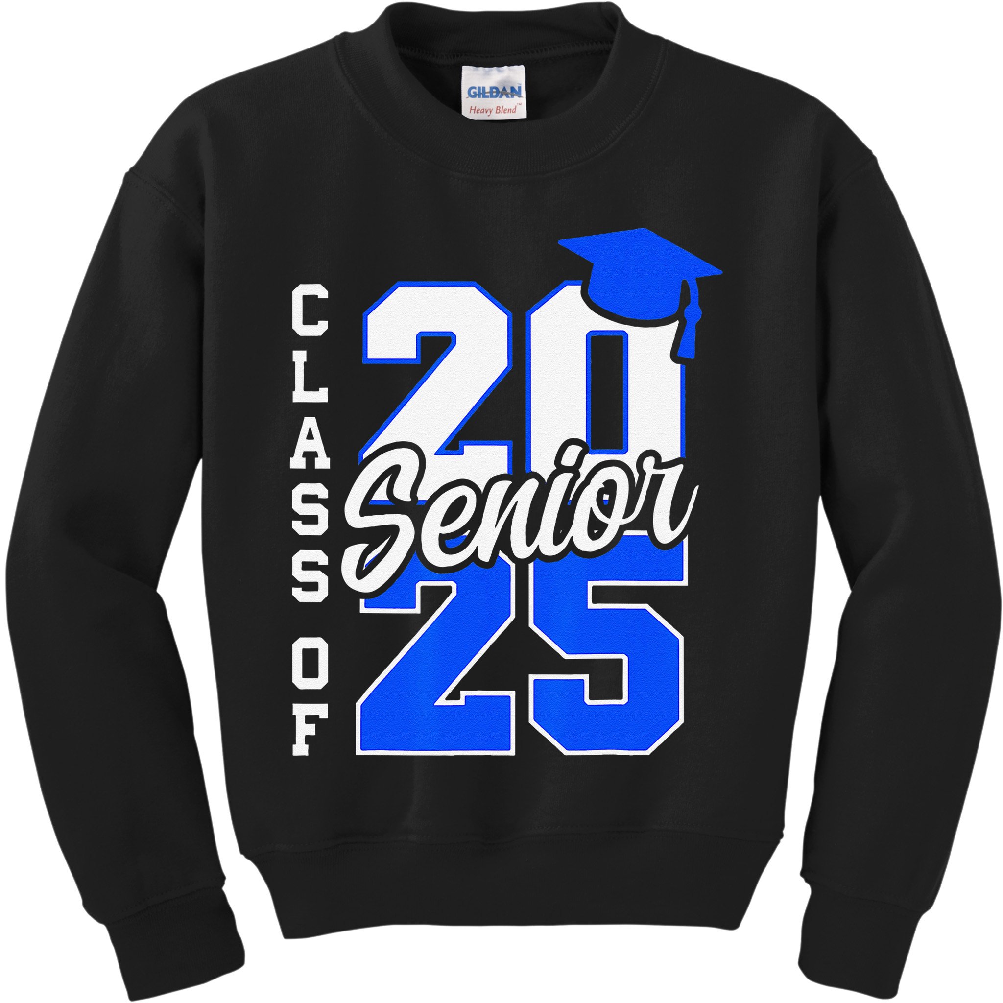 Class Of 2025 Senior 2025 Graduation 2025 Back To School Kids Sweatshirt