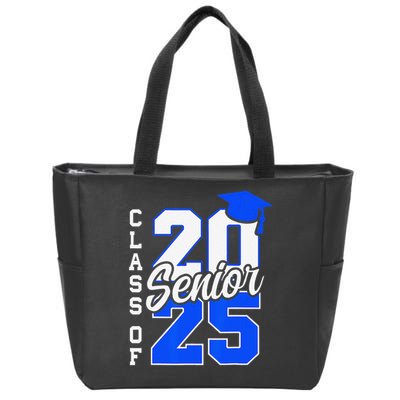 Class Of 2025 Senior 2025 Graduation 2025 Back To School Zip Tote Bag
