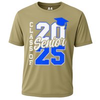 Class Of 2025 Senior 2025 Graduation 2025 Back To School Cooling Performance Crew T-Shirt