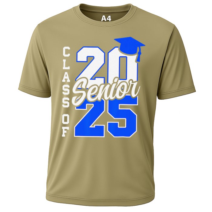 Class Of 2025 Senior 2025 Graduation 2025 Back To School Cooling Performance Crew T-Shirt