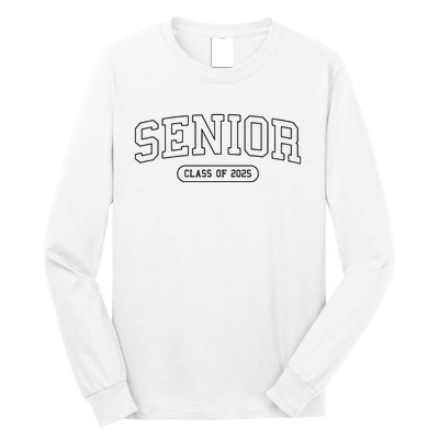 Class Of 2025 Senior Gift Women Funny Seniors 2025 Long Sleeve Shirt