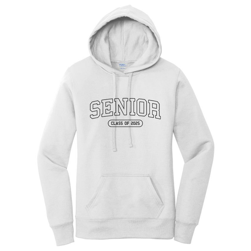 Class Of 2025 Senior Gift Women Funny Seniors 2025 Women's Pullover Hoodie
