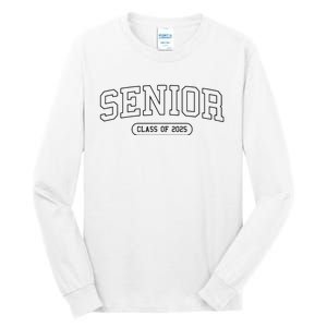 Class Of 2025 Senior Gift Women Funny Seniors 2025 Tall Long Sleeve T-Shirt