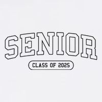 Class Of 2025 Senior Gift Women Funny Seniors 2025 Toddler T-Shirt