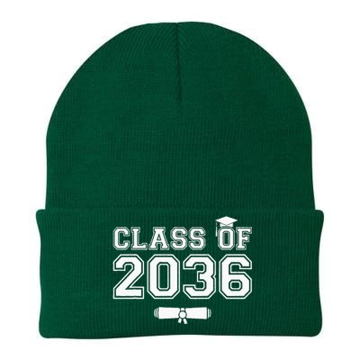 Class Of 2036 Grow With Me Knit Cap Winter Beanie