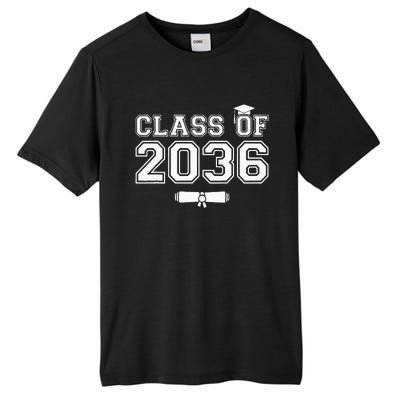 Class Of 2036 Grow With Me Tall Fusion ChromaSoft Performance T-Shirt