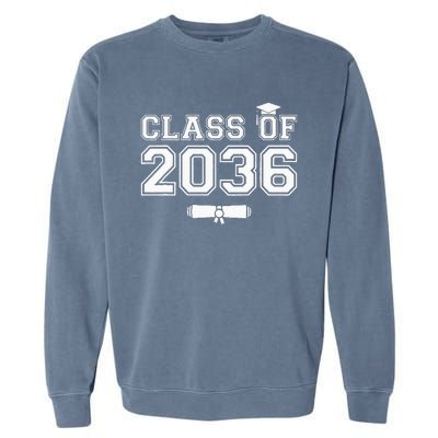 Class Of 2036 Grow With Me Garment-Dyed Sweatshirt