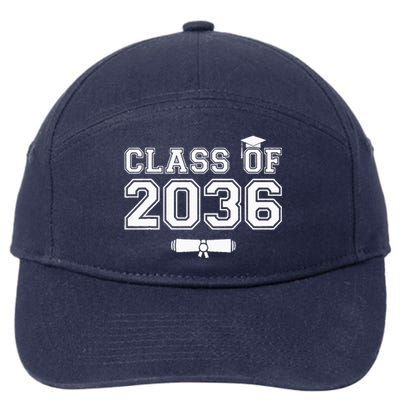 Class Of 2036 Grow With Me 7-Panel Snapback Hat