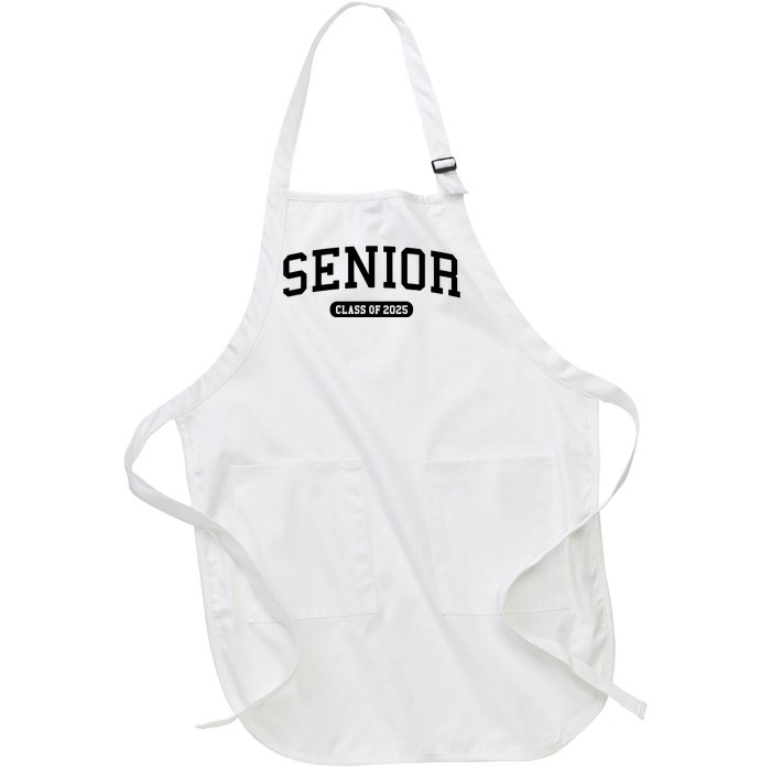 Class Of 2025 Senior Gift Women Funny Seniors 2025 Full-Length Apron With Pockets