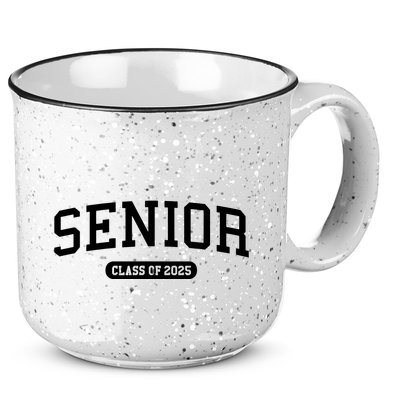 Class Of 2025 Senior Gift Women Funny Seniors 2025 15oz Campfire Ceramic Mug