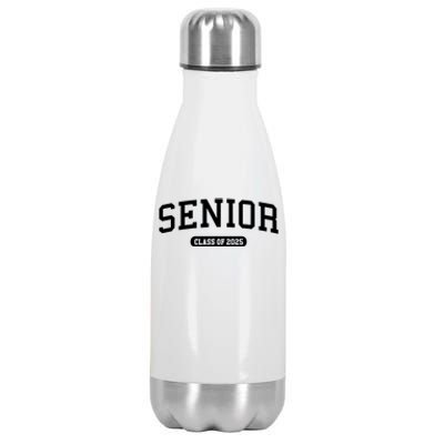 Class Of 2025 Senior Gift Women Funny Seniors 2025 Stainless Steel Insulated Water Bottle