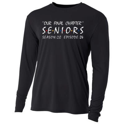 Class Of 2024 Senior Gifts Funny Seniors 2024 Cooling Performance Long Sleeve Crew