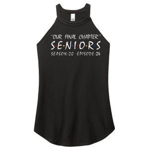 Class Of 2024 Senior Gifts Funny Seniors 2024 Women’s Perfect Tri Rocker Tank