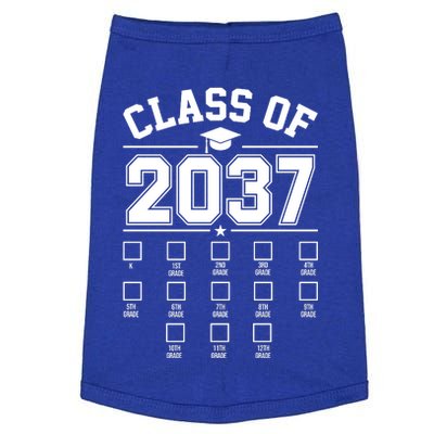 Class Of 2037 Grow With Me Checklist Kindergarten 12th Grade Doggie Tank