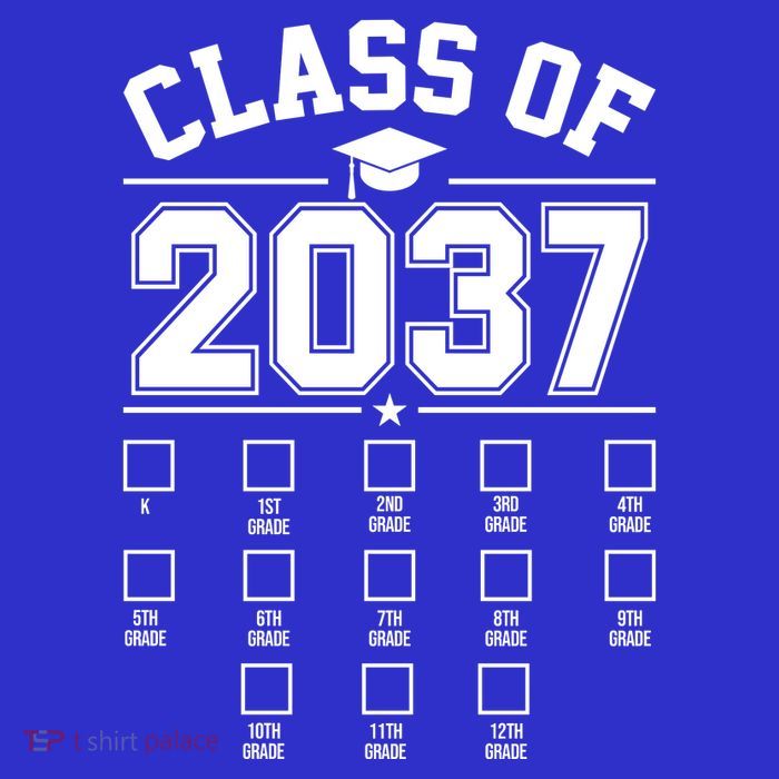 Class Of 2037 Grow With Me Checklist Kindergarten 12th Grade Button