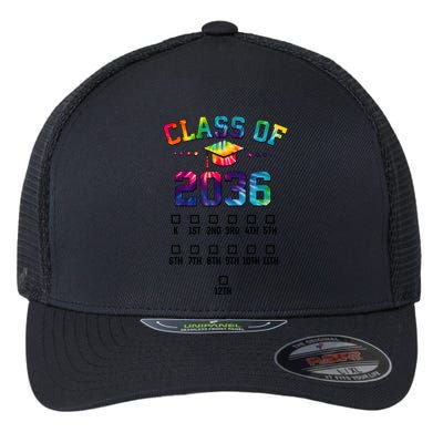 Class Of 2036 Grow With Me With Space For Checkmarks Flexfit Unipanel Trucker Cap