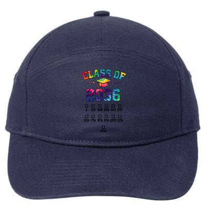 Class Of 2036 Grow With Me With Space For Checkmarks 7-Panel Snapback Hat