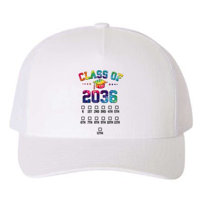 Class Of 2036 Grow With Me With Space For Checkmarks Yupoong Adult 5-Panel Trucker Hat