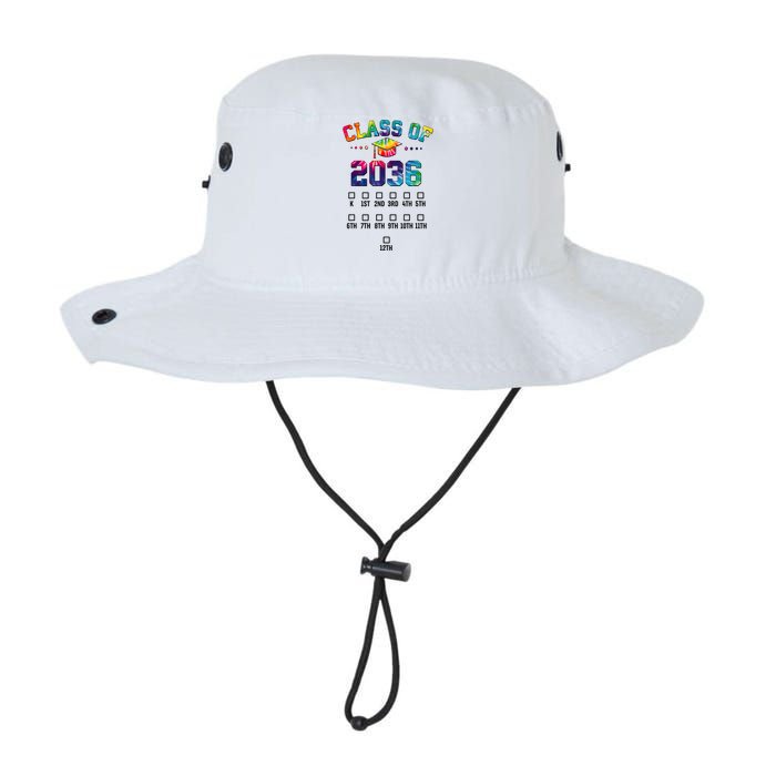 Class Of 2036 Grow With Me With Space For Checkmarks Legacy Cool Fit Booney Bucket Hat