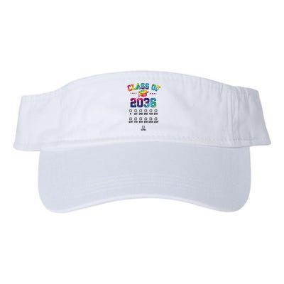 Class Of 2036 Grow With Me With Space For Checkmarks Valucap Bio-Washed Visor