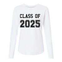 Class Of 2025 Graduation School Future Graduate Womens Cotton Relaxed Long Sleeve T-Shirt