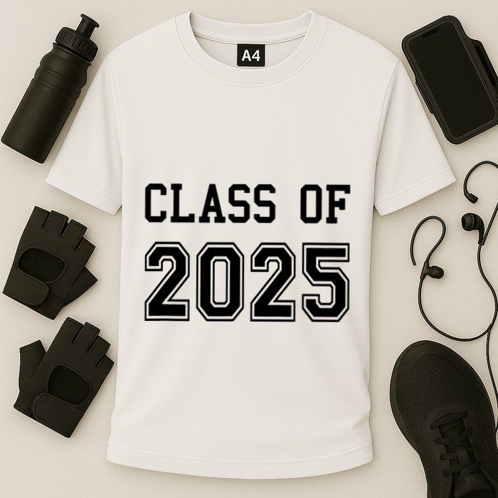 Class Of 2025 Graduation School Future Graduate Cooling Performance Crew T-Shirt