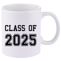 Class Of 2025 Graduation School Future Graduate 11oz C Handle Ceramic Mug