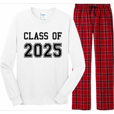 Class Of 2025 Graduation School Future Graduate Long Sleeve Pajama Set