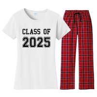 Class Of 2025 Graduation School Future Graduate Women's Flannel Pajama Set