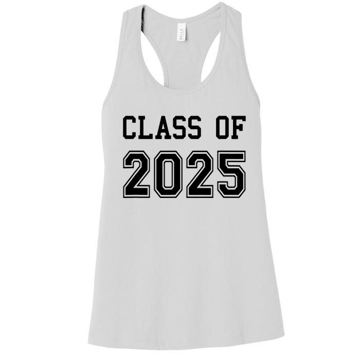 Class Of 2025 Graduation School Future Graduate Women's Racerback Tank