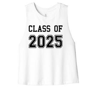 Class Of 2025 Graduation School Future Graduate Women's Racerback Cropped Tank