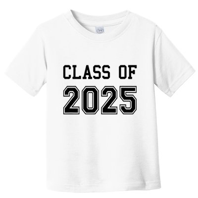 Class Of 2025 Graduation School Future Graduate Toddler T-Shirt