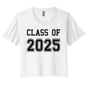 Class Of 2025 Graduation School Future Graduate Women's Crop Top Tee