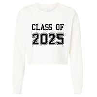 Class Of 2025 Graduation School Future Graduate Cropped Pullover Crew