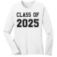 Class Of 2025 Graduation School Future Graduate Ladies Long Sleeve Shirt