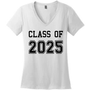 Class Of 2025 Graduation School Future Graduate Women's V-Neck T-Shirt