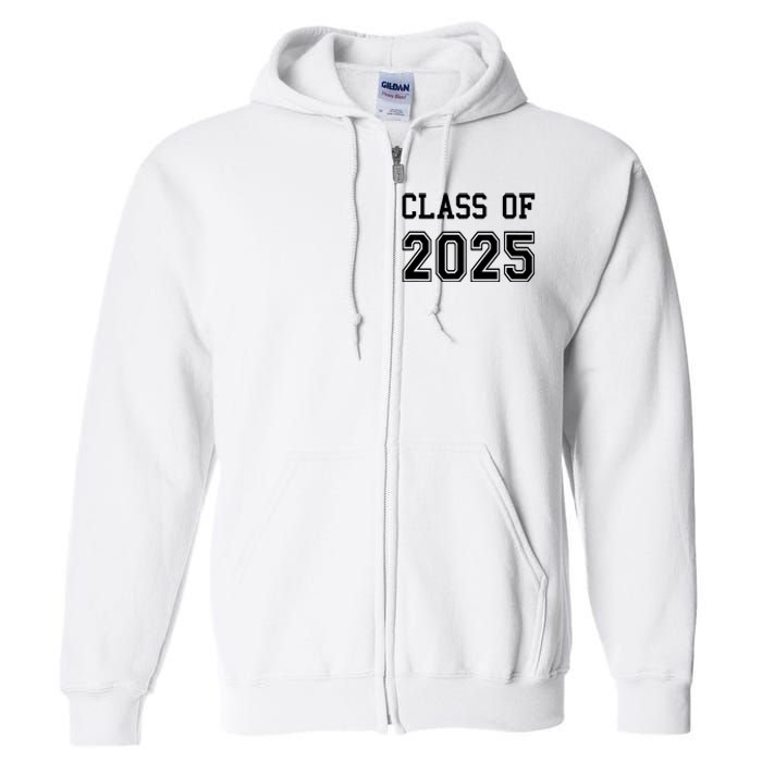 Class Of 2025 Graduation School Future Graduate Full Zip Hoodie