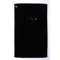 Class Of 2037 Grow With Me Handprint Prek 12th Grade Gift Golf Towel