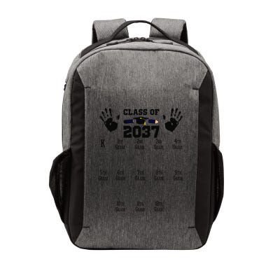 Class Of 2037 Grow With Me Handprint Prek 12th Grade Gift Vector Backpack