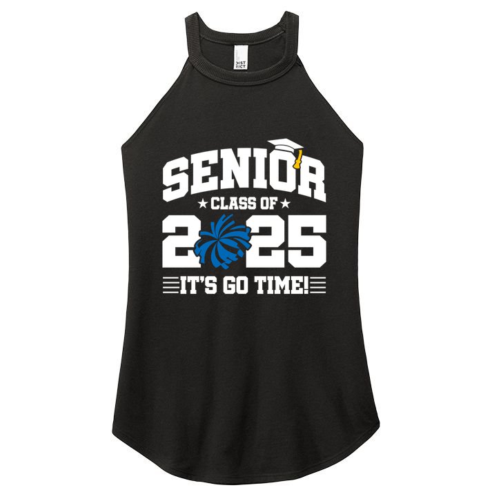 Class Of 2025 Senior Year Cheerleader Senior 2025 Meaningful Gift Women's Perfect Tri Rocker Tank