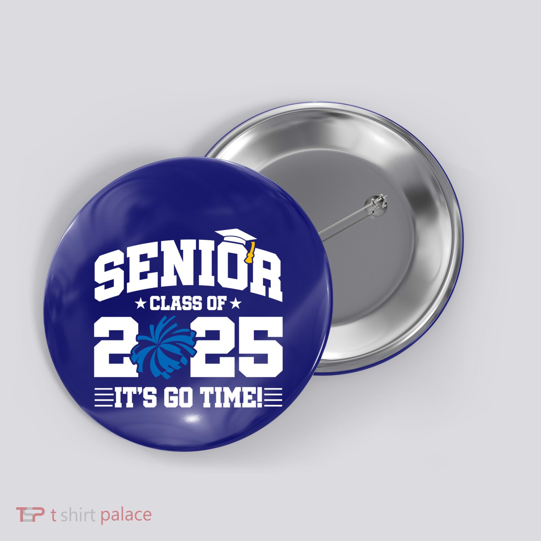 Class Of 2025 Senior Year Cheerleader Senior 2025 Meaningful Gift Button