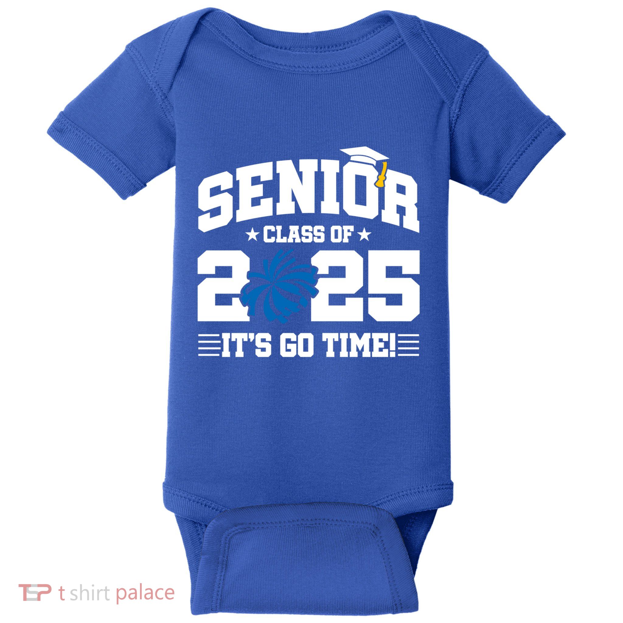 Class Of 2025 Senior Year Cheerleader Senior 2025 Meaningful Gift Baby Bodysuit