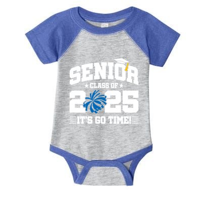 Class Of 2025 Senior Year Cheerleader Senior 2025 Meaningful Gift Infant Baby Jersey Bodysuit