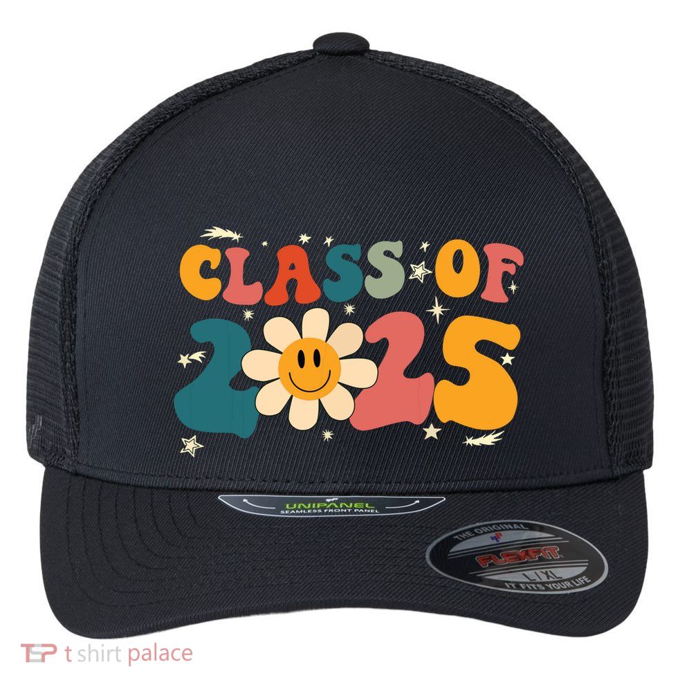Class Of 2025 Grow With Me Graduation First Day Of School Flexfit Unipanel Trucker Cap