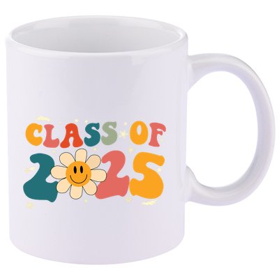 Class Of 2025 Grow With Me Graduation First Day Of School 11oz C Handle Ceramic Mug
