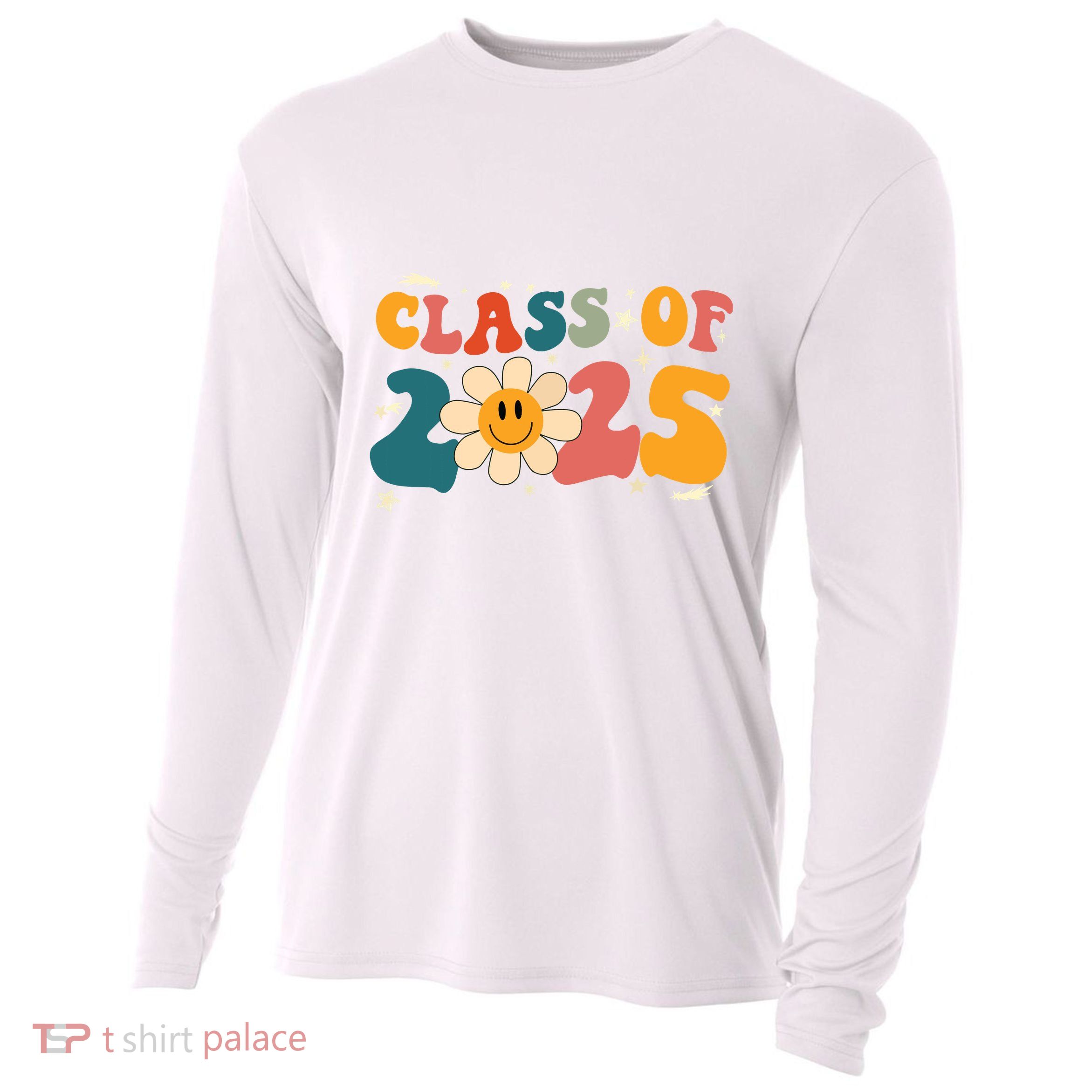 Class Of 2025 Grow With Me Graduation First Day Of School Cooling Performance Long Sleeve Crew