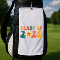 Class Of 2025 Grow With Me Graduation First Day Of School Golf Towel