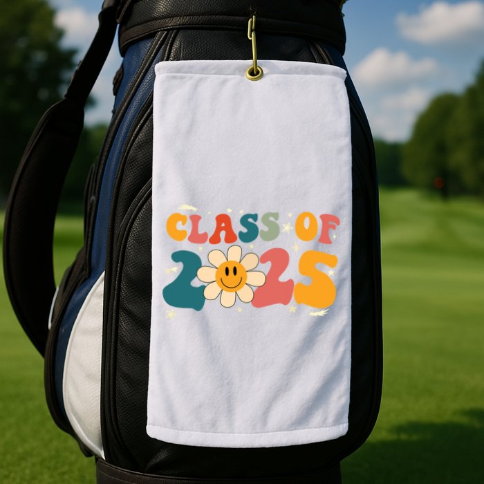 Class Of 2025 Grow With Me Graduation First Day Of School Golf Towel