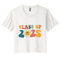 Class Of 2025 Grow With Me Graduation First Day Of School Women's Crop Top Tee